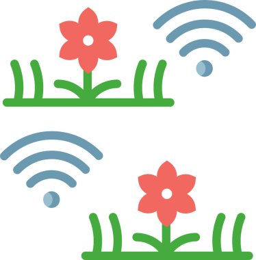 Basit vektör çizimi akıllı çiftlik