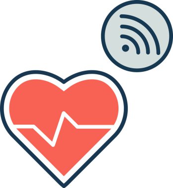 Basit vektör illüstrasyon sağlık hizmeti