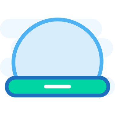 Basit vektör illüstrasyon kış başlığı