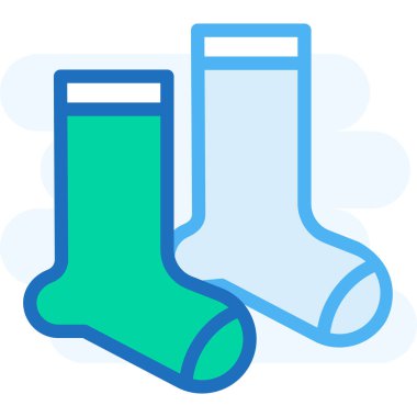 Basit vektör çizimi kamp çorapları 