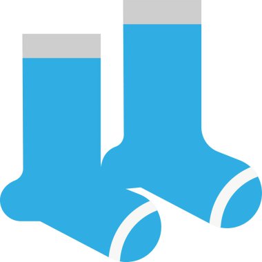 Basit vektör çizimi kamp çorapları 