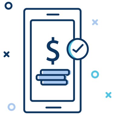 Basit vektör çizimi ödemesi