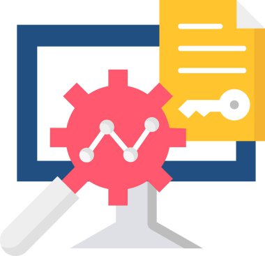   Büyütme cam simgesi web sitesi sayfası, arama konsepti, vektör, illüstrasyon, 