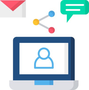 Veri paylaşım simgesi tasarım vektörü 