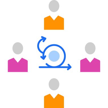 Sıkıştırma çalıştırıcıları düz simge, vektör, illüstrasyon