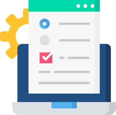 seo kişiselleştirme, vektör illüstrasyonu. Düz tasarım biçimi