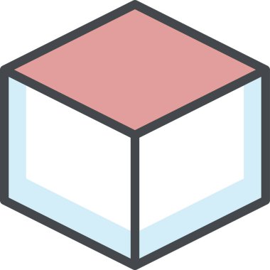 Basit vektör illüstrasyon kara kutu testi