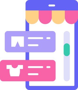 Dilek listesinin minimalist vektör illüstrasyonu