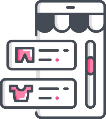 Dilek listesinin minimalist vektör illüstrasyonu