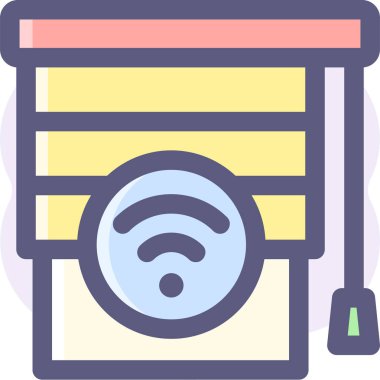 Akıllı körlerin minimalist vektör illüstrasyonu