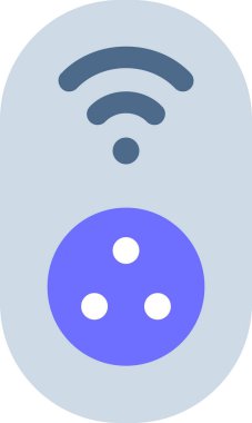 Uzaktan denetleyicinin minimalist vektör çizimi