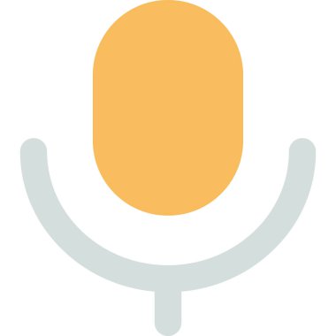 minimal vektör illüstrasyonu, mikrosimge