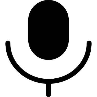 minimal vektör illüstrasyonu, mikrosimge