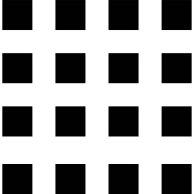 Simge menüsünün minimalist vektör illüstrasyonu