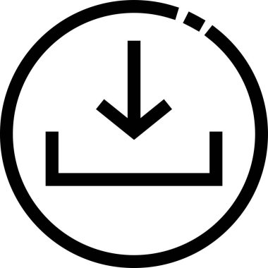 asgari vektör illüstrasyonu, simge indir