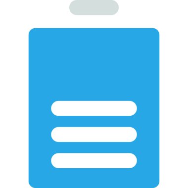 Batarya simgesinin minimalist vektör illüstrasyonu