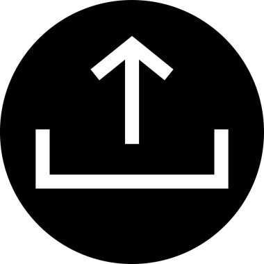 Gönderme sembolünün asgari vektör simgesi