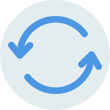 minimalist vektör simgesi, oklarla sembol yükleme