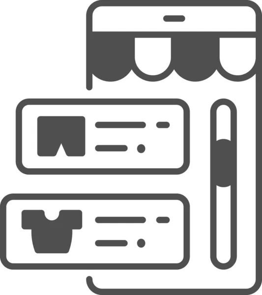 Ilustración Vectorial Minimalista Lista Deseos — Vector de stock