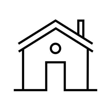 inşa etmenin siyah minimalist vektör simgesi 