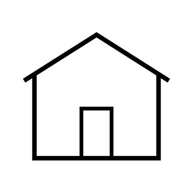 inşa etmenin siyah minimalist vektör simgesi