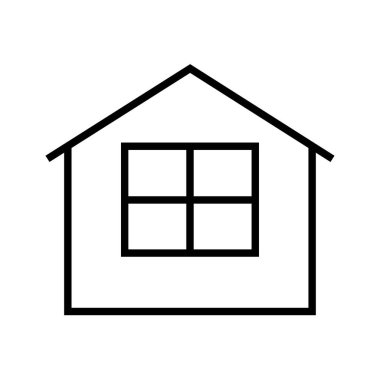 inşa etmenin siyah minimalist vektör simgesi