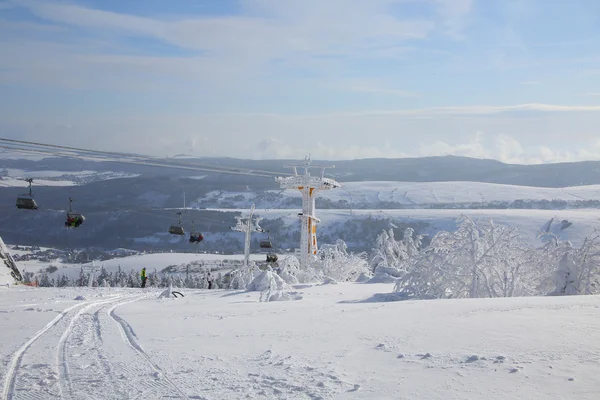 Winter in den Bergen — Stockfoto