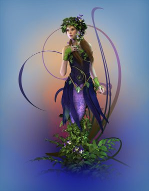 Pansie, 3d Cg