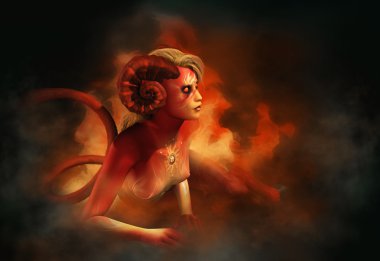 Semender kız, 3d Cg