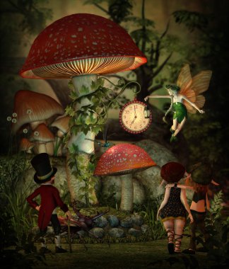 Mantar zamanı, 3d Cg