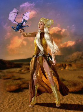 Ejderha'nın annesi, 3d cg