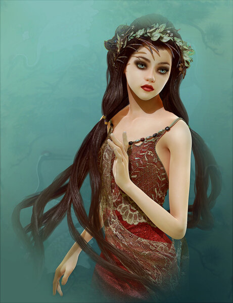 Fairy of the Skies, 3d CG