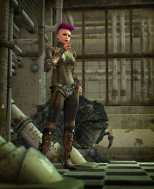 Benim Fabrikam, 3d Cg evde