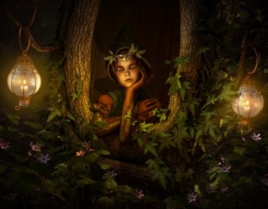 Ağaç peri, 3d Cg