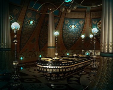 Lahit odası, 3d Cg