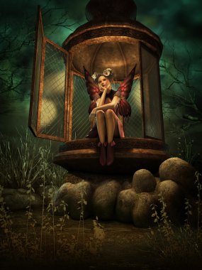 Gizli bir Elf yer, 3d Cg