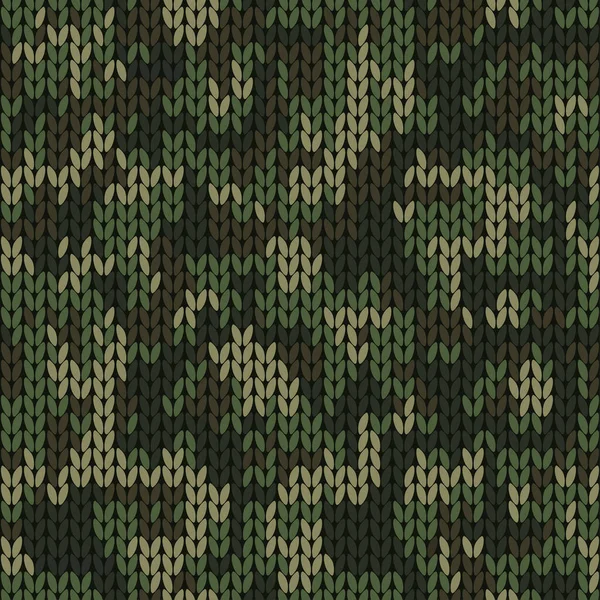 Camuflagem Malha Decorativa Militar Com Textura Tecido Alto Detalhe Vetor — Vetor de Stock