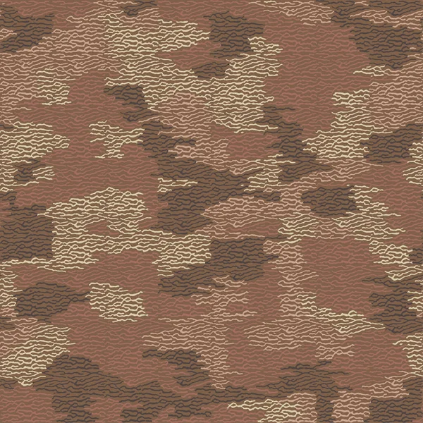 Texture Camouflage Sans Fibre Tisser Fil Motif Textile Camouflage Urbain — Image vectorielle