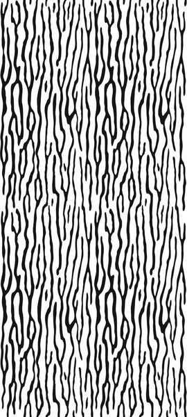 Struttura Senza Cuciture Legno Bianco Nero Disegna Mano Stile Corteccia — Vettoriale Stock