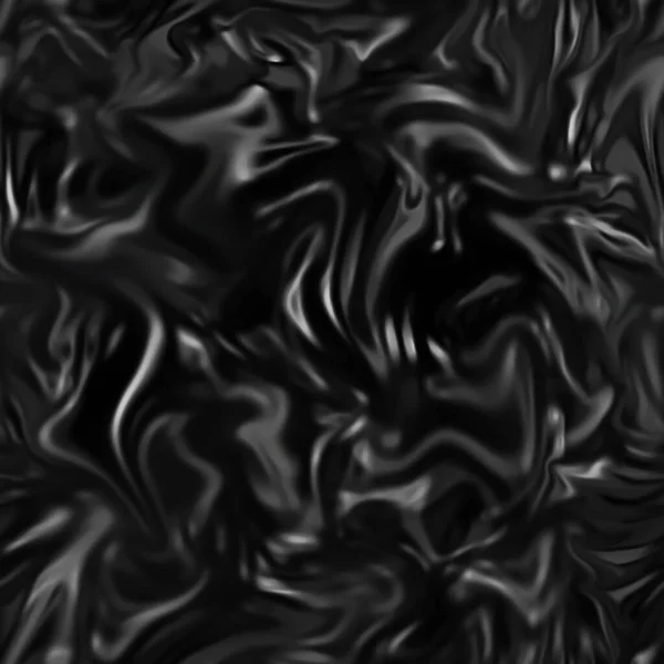 Black Satin Dark Fabric Texture Luxurious Shiny Silk Cloth Background — 스톡 사진