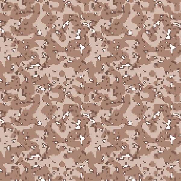 Modèle Sans Couture Camouflage Pixel Numérique Pour Votre Conception Camo — Image vectorielle