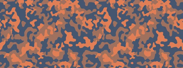 Illustration Vectorielle Sans Couture Motif Camouflage Style Vestimentaire Classique Camouflage — Image vectorielle