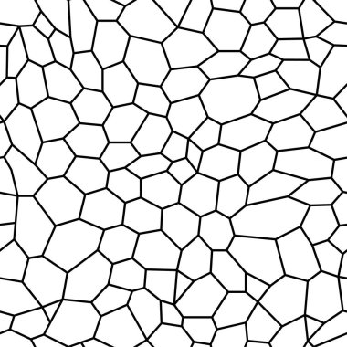 Doyurmak için modern şebeke dokusu. Geometrik altıgenlerin kafes deseni tekrarlanıyor. Tekstil, kapak ve web tasarımı için kusursuz bir polyester arka plan. Vektör 
