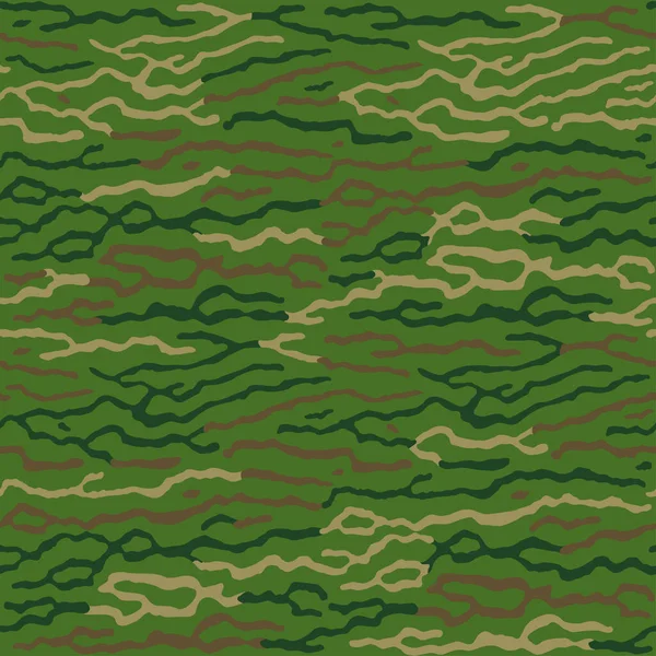 Textura Camuflaje Sin Costura Fibra Tejer Hilo Patrón Tejido Camuflaje — Vector de stock