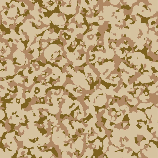Abstract Vector Military Camouflage Background Seamless Camo Pattern Army Clothing — Stock Vector