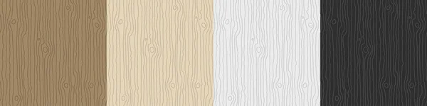 Patrón Madera Textura Grano Madera Líneas Densas Fondo Maderero Conjunto — Vector de stock