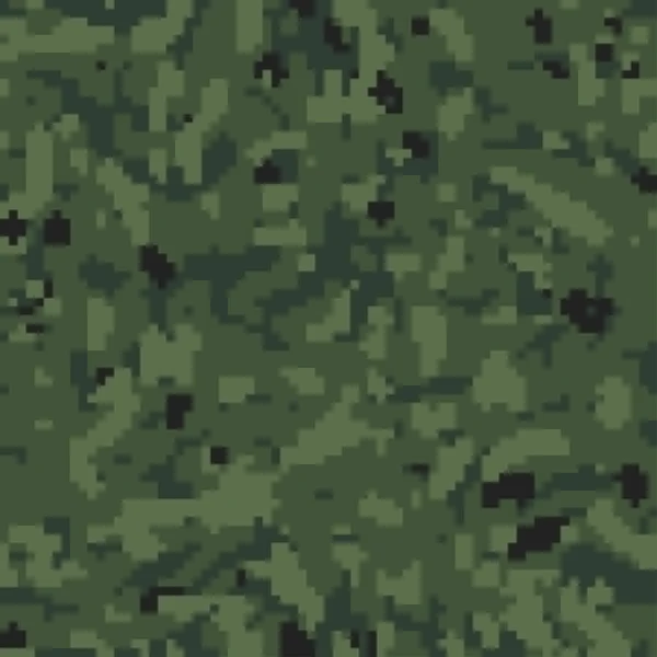 Fondo Camuflaje Digital Patrón Camuflaje Sin Costuras Textura Militar Color — Vector de stock