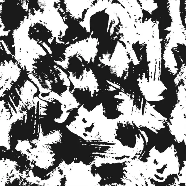 Blot Camo Αδιάλειπτη Φόντο Χαοτικό Μονοχρωματικό Μοτίβο Κηλίδων Μπογιάς Διάνυσμα — Διανυσματικό Αρχείο