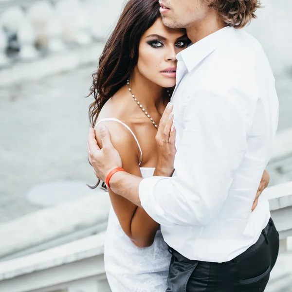 Young couple loving each other — Stock Photo, Image