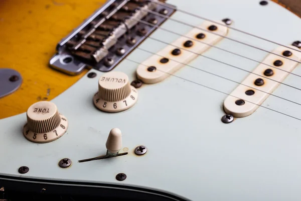 Vintage elektro gitar — Stok fotoğraf